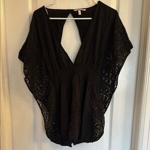 Black VS Swim Coverup